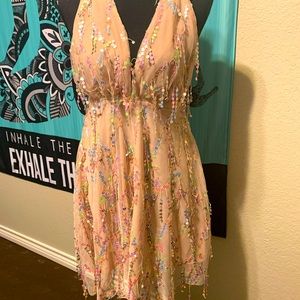 Sequin multicolor dress 👗